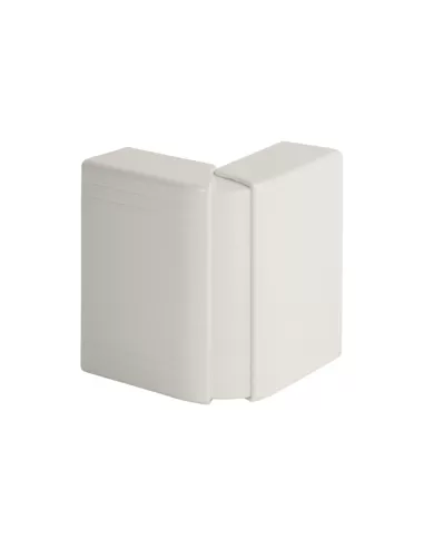Bocchiotti b02431 white external corner neav for 120x40 channel
